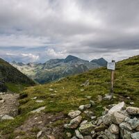 Untere Klafferscharte - der Abstieg in die Lämmerkare beginnt