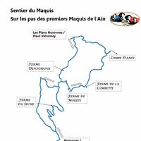 Pfad des Maquis
