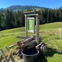 Sägestation an der Alpe Glutschwanden