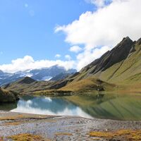 Plattensee im Calfeisental