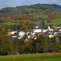 Schöner Blick auf Pöggstall
