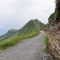 Höhenweg zur Sesselbahn Prodkamm