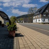 Hauptstraße in Fleckenberg