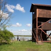 Vogelbeobachtungsturm am Heerter See