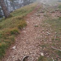 Aussichtsplatz nach der Lawinenscharte