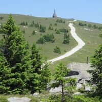 Hochwechselstraße hinauf zum Hochwechsel Gipfel_Mönichwald_Oststeiermark