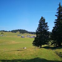 Blick auf die Hinteralm