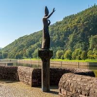 Blick auf das Ufer in Konz-Hamm