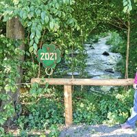 Beim Wasser-Erlebnisplatz
