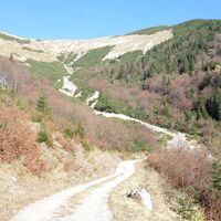 Blick in die Eisgrube