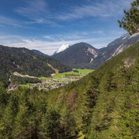 Ausblick auf Scharnitz