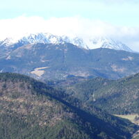 beim Aussichtsplatzl mit Schneebergblick