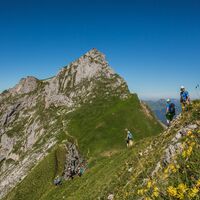 Abstieg vom Spieljoch