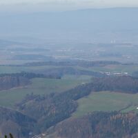 Ausblick nach West von der Spitzmauer