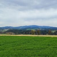 Blick nach St. Sebastian zum Haugstein