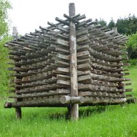 Reipoltskirchen - Skulpturenweg - (3) "Structures", 2011, István Eróss