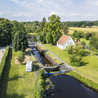 Schleuse der Ilmenau bei Bardowick