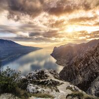 Blick von Punta Larici
