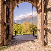 Zugbrücke, Schloss Monte Bello