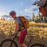 Gute Zeiten auf dem Bike.