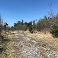 Kreuzung Richtung Lärchsattel, Oststeiermark