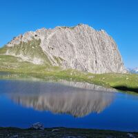 Erster Blick auf den Kogelsee