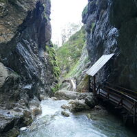 wir sind bereits im unteren Teil der Klamm