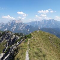Eindrücke von der Admonter Warte (1807 m) - Panorama auf die Gesäuseberge