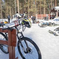 Die Lykynlammi-Hütte ist ein beliebtes Wintersportzentrum