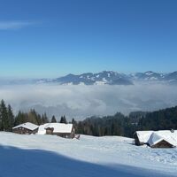 Winterwanderweg auf den Brüggelekopf