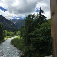Höflerbrücke mit Blick Richtung Baad