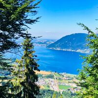 Blick in Richtung Gmunden am Traunsee