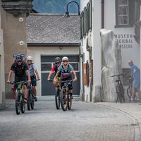 Ausrollen oder einrollen in Ilanz