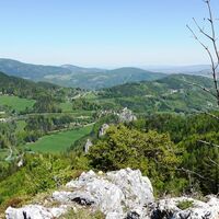 Ausblick Eselstein nach Nordost