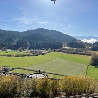 Blick aus dem Weinapartment