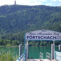 Schiffsanlegestelle Pörtschach Peter Alexander Steg
