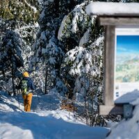Scheffau_Winterwandern_Wandertafel_Jägerwirt
