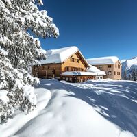 Lindauer Hütte im Winter