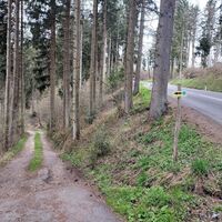 Abzweig nach Schatzedt kommend von rechts