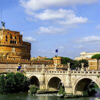 Burg St. Angelo / Engelsburg in Rom - Italien