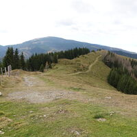 Aufstieg am Dürrriegel