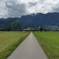 Deichelweg Schwangau, Richtung Tegelbergbahn