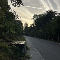 Weiter entlang der Trasse auf der Stuppacher Straße