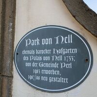 Barockgarten Park von Nell