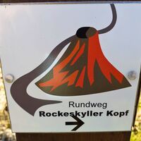 Wanderweglogo Rundweg Rockeskyller Kopf