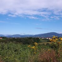 Aussicht auf der Käferbohnentour zur Römerweinstraße, Oststeiermark