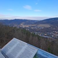 Blick vom Lohmturm Richtung Kaulsdorf und Saalfeld