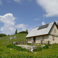 Bergrettungshütte am Weg zum Dürrenstein