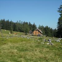 Auf dem Weg zur Bernsteinhütte