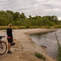 Erfrischung am Fluss